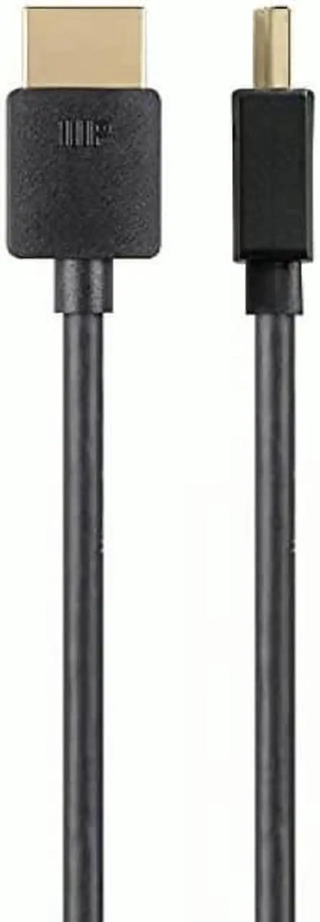 Alt view image 7 of 8 - Monoprice HDMI Cable - 6 Feet - Black (5 Pack) Certified Premium, High Speed, 4K@60Hz, HDR, 18Gbps, 34AWG, YUV 4:4:4, Compatible with UHD TV and More - Ultra Slim Series