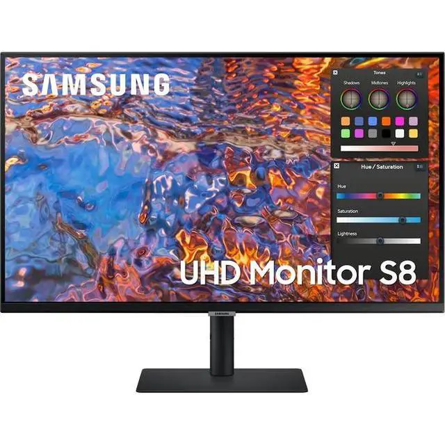 Alt view image 3 of 11 - SAMSUNG ViewFinity S32B804PXN 27" 4K UHD 3840x2160 60Hz 5ms LCD IPS Monitor