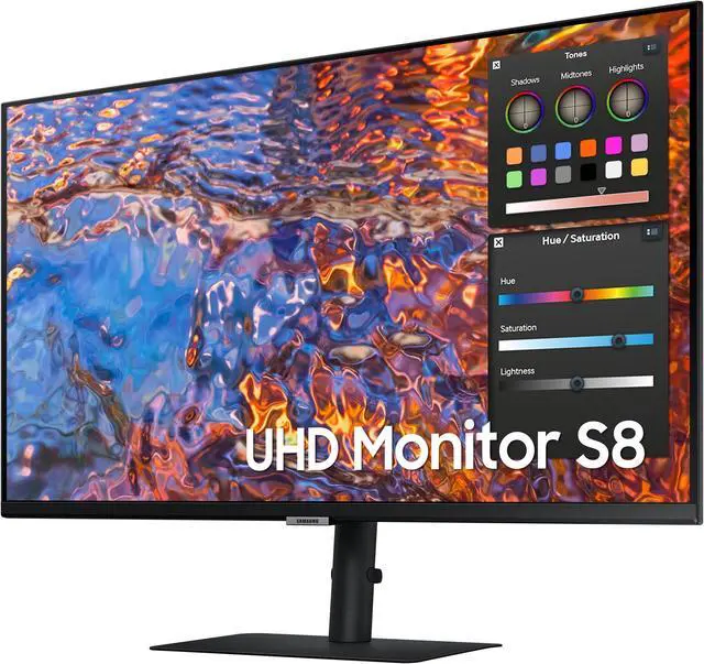 Alt view image 2 of 4 - Samsung ViewFinity S32B804PXN 32" 4K UHD LCD Monitor - 16:9 - Black - 32" Class - In-plane Switching (IPS) Technology - 3840 x 2160 - 1.07 Billion Colors - 400 Nit - 5 ms - 60 Hz Refresh Rat