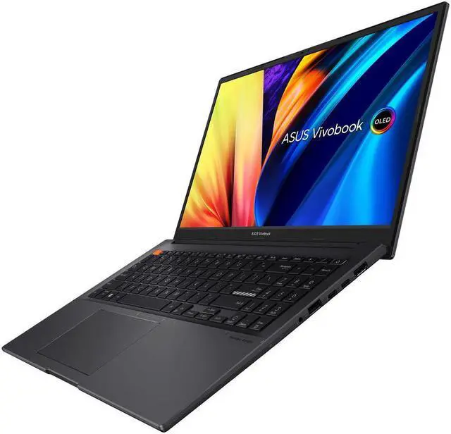 Alt view image 10 of 14 - ASUS VivoBook S 15 Slim Laptop, 15.6" FHD Display, AMD Ryzen 5 5600H CPU, AMD Radeon Graphics, 8GB RAM, 512GB SSD, Windows 11 Home, Fingerprint Reader, Indie Black, S3502QA-DS51