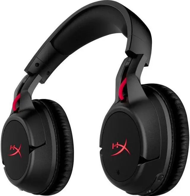 Alt view image 11 of 16 - HyperX Cloud Flight - Wireless Gaming Headset (Black-Red)