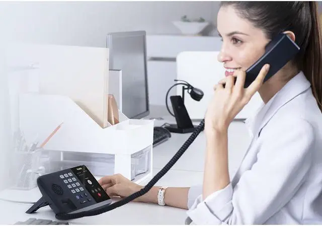 Alt view image 12 of 16 - 1301110 USB Phone Compatible with Teams