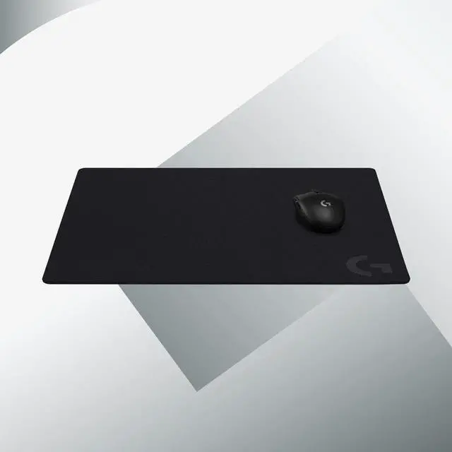 Alt view image 5 of 7 - Logitech G Large Cloth Gaming Mouse Pad - 15.75" x 18.11" x 0.12" Dimension - Black - Rubber - Large - Mouse