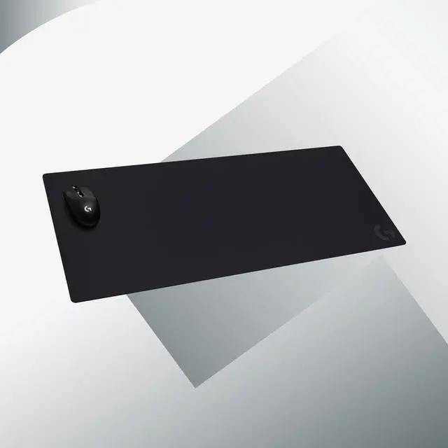 Alt view image 3 of 8 - Logitech G XL Gaming Mouse Pad - 15.75" x 35.43" x 0.12" Dimension - Black - Rubber - Extra Large - Mouse/Keyboard
