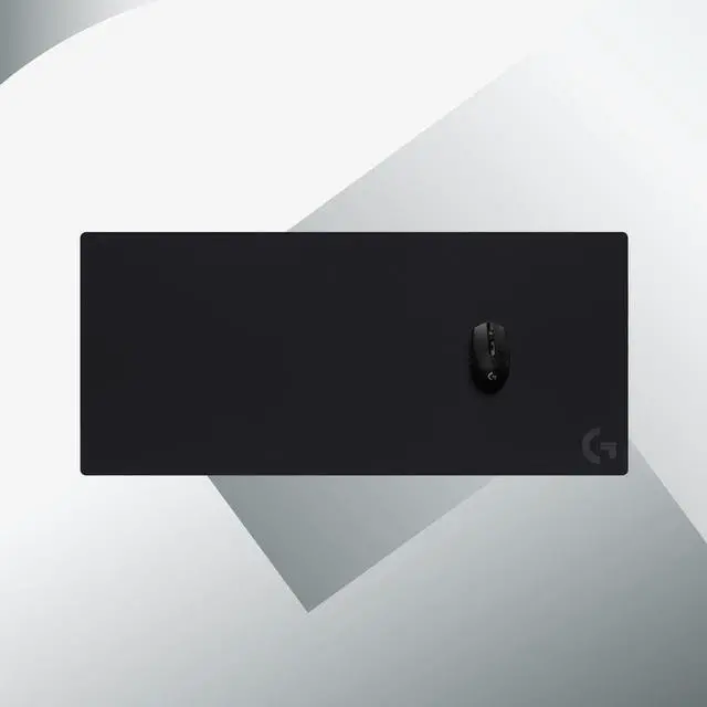 Alt view image 6 of 8 - Logitech G XL Gaming Mouse Pad - 15.75" x 35.43" x 0.12" Dimension - Black - Rubber - Extra Large - Mouse/Keyboard