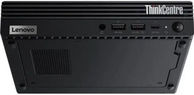 Alt view image 10 of 12 - Lenovo ThinkCentre M90q Gen 3 11U5005JUS Desktop Computer - Intel Core i5 12th Gen i5-12500 Hexa-core (6 Core) 3 GHz - 8 GB RAM DDR5 SDRAM - 256 GB M.2 PCI Express NVMe 4.0 x4 SSD - Tiny - Black - Int
