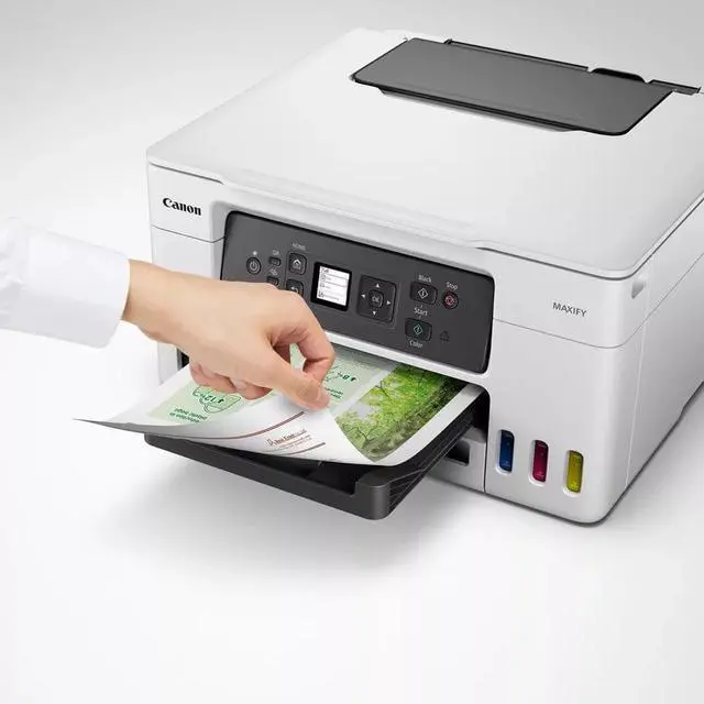 Alt view image 8 of 20 - Canon MAXIFY GX3020 Wireless Inkjet Multifunction Printer Color 5777C002