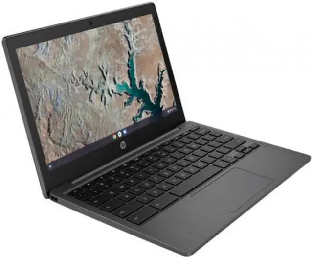 Alt view image 10 of 14 - HP Chromebook 11a Laptop, MediaTek MT8183, 4 GB RAM, 32 GB eMMC, 11.6 HD Anti-Glare Display, Chrome OS, Long Battery Life, USB-C Port, Custom-Tuned Speakers, Lightweight Design (11a-na0027nr, 2022)