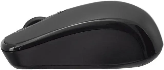 Alt view image 5 of 11 - V7 Bluetooth 5.2 Compact Mouse - Black, Works with Chromebook Certified - Optical - Wireless - Bluetooth - Black - 1000 dpi - 3 Button(s) - Symmetrical