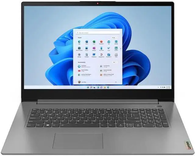 Alt view image 8 of 15 - Lenovo - 2022 - IdeaPad 3 - Travel Laptop Computer - AMD Ryzen 5 - 17.3" FHD Display - 8GB Memory - 512GB Storage - Windows 11 Home