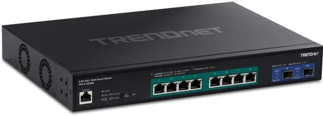 Alt view image 9 of 16 - TRENDnet TPE-3102WS, 10-Port Multi-Gig Web Smart PoE+ Switch
