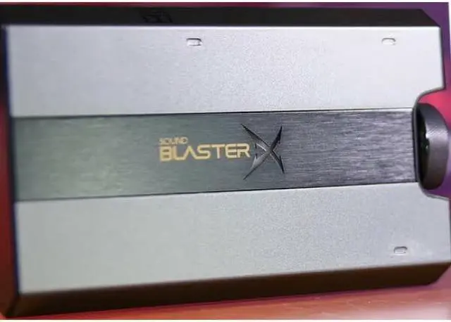 Alt view image 12 of 19 - Sound BlasterX G6 Hi-Res 130db 32bit/384kHz Gaming DAC