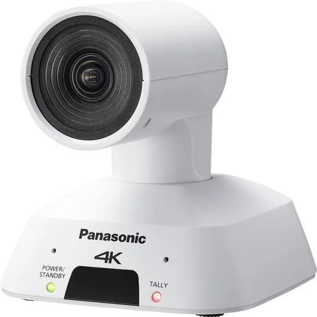 Alt view image 6 of 19 - Panasonic AW-UE4WG Compact Ultra Wide 4K Integrated PTZ Indoor Camera, White