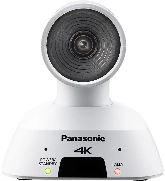 Alt view image 12 of 19 - Panasonic AW-UE4WG Compact Ultra Wide 4K Integrated PTZ Indoor Camera, White