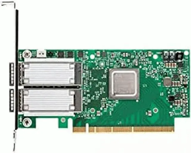 Alt view image 3 of 3 - MELLANOX ConnectX-5 EN Network Interface Card, 25GbE Dual-port SFP28, PCIe3.0 x16, Tall Bracket, ROHS R6