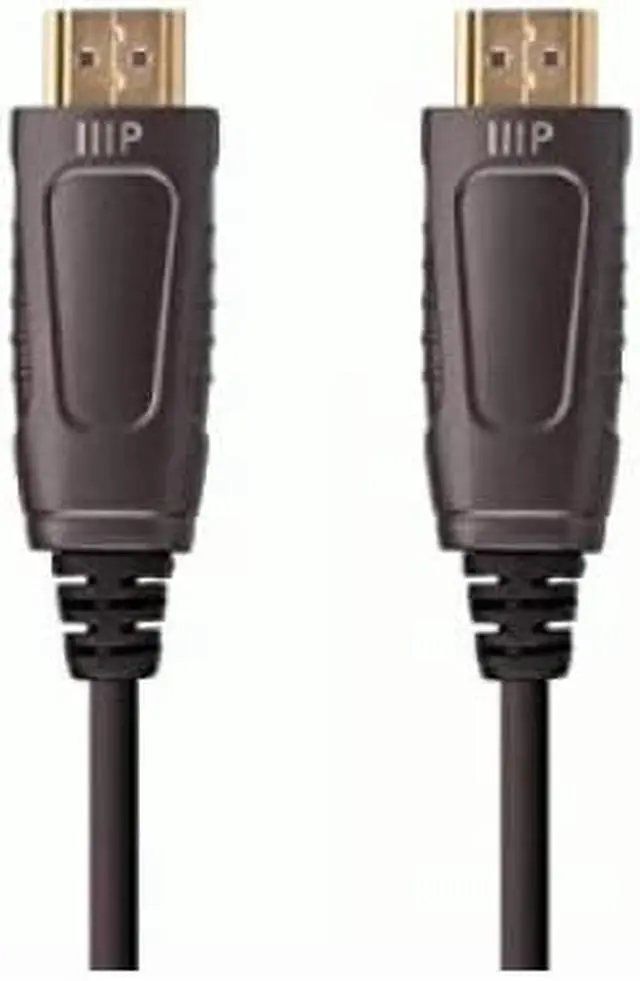 Alt view image 6 of 8 - Monoprice 8K Certified Ultra High Speed Active HDMI Cable - 10 Meters (32 Feet) HDMI 2.1, AOC, for PlayStation 5, Xbox Series X, Xbox Series S - SlimRun AV Series