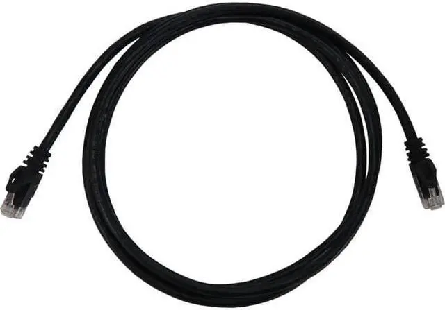 Alt view image 2 of 6 - Tripp Lite Cat6a 10G Snagless Molded UTP Ethernet Cable (RJ45 M/M), PoE, Black, 6 ft. (1.8 m) - 6 ft Category 6a Network Cable for Network Device, Switch, Patch Panel, Server, Router, Hub, Printer, Co