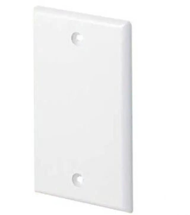 Alt view image 2 of 2 - Panduit Single Gang Blank Cover Faceplate CPNIW