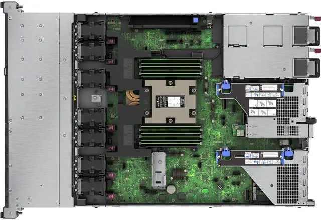Alt view image 6 of 7 - HPE ProLiant DL325 G11 1U Rack Server 1 x AMD EPYC 9124 2.70 GHz 32 GB RAM 12Gb/s SAS Controller P58690B21