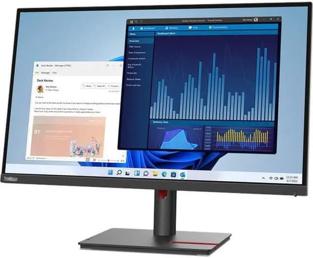 Alt view image 2 of 20 - Lenovo ThinkVision 27 inch Monitor - T27p-30