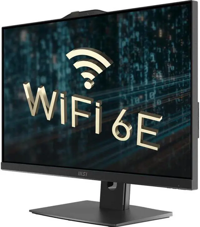 Alt view image 2 of 19 - MSI All-in-One Computer PRO AP243TP 12M-008US Intel Core i5-12400 8GB DDR4 500 GB M.2 SSD 23.8" Touchscreen Windows 11 Pro 64-bit