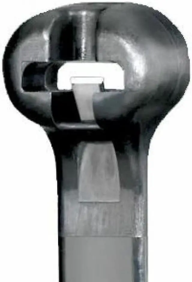 Alt view image 9 of 9 - PANDUIT BT4M-C0 Cable Tie, 14-1/2 in L, 4 in Max Bundle Dia., Black, Nylon 6/6,