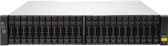Alt view image 2 of 3 - HPE MSA 2062 10GBASE-T iSCSI SFF Storage - 24 x HDD Supported - 2 x HDD Installed - 3.84 TB Installed HDD Capacity - 24 x SSD Supported - 0 x SSD Installed - Clustering Supported - 2 x iSCSI Controlle