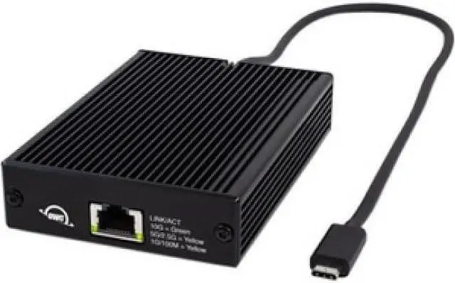 Alt view image 4 of 9 - OTHER WORLD COMPUTING OWC THUNDERBOLT-3 TO 10GBE BUS-POWERED ETHERNET ADAPTER 1YR