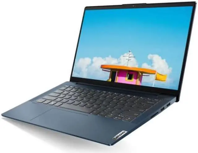 Alt view image 4 of 11 - Lenovo Ideapad 5 14" 1080p Touchscreen Laptop, AMD Ryzen 7 5700U, 8GB RAM, 512GB SSD, Windows 11 Home, Abyss Blue, 82LM00UFUS