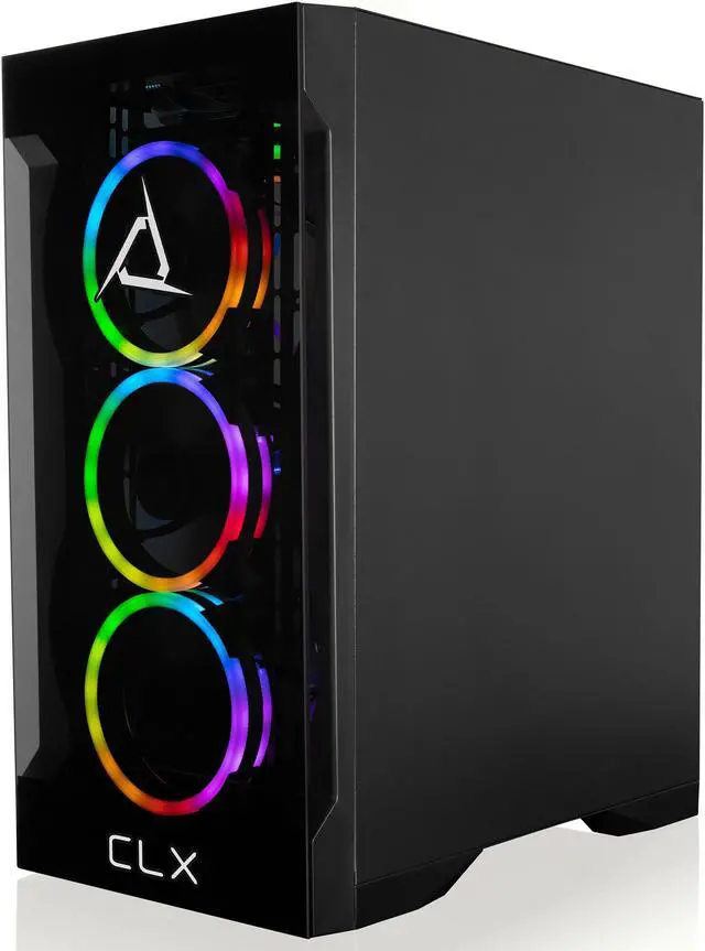 Alt view image 10 of 13 - CLX SET Gaming Desktop - AMD Ryzen 9 7900X 4.7GHz 12-Core, GeForce RTX 4090 24GB GDDR6X Graphics, 32GB DDR5 Memory,  1TB NVMe M.2 SSD, 4TB HDD, WiFi, Win 11 Home 64-bit
