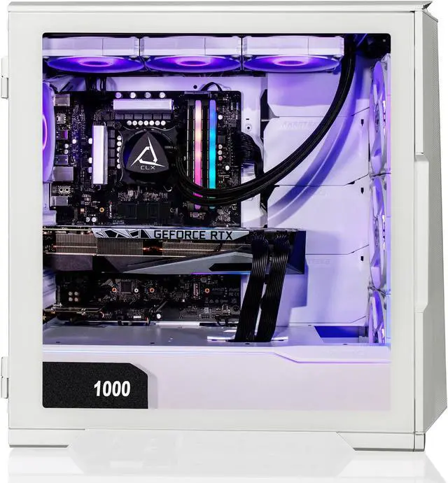 Alt view image 8 of 12 - CLX SET Gaming Desktop - Intel Core i9 13900KF 3GHz 24-Core, GeForce RTX 4090 24GB GDDR6X Graphics, 32GB DDR5 Memory, 1TB NVMe M.2 SSD, 4TB HDD, WiFi, Win 11 Home 64-bit