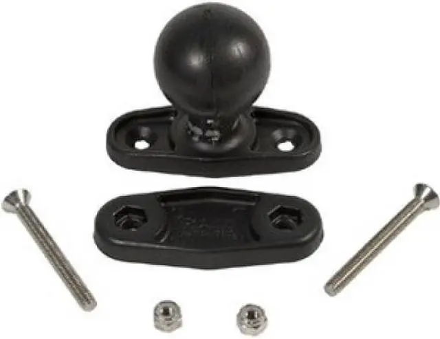 Alt view image 4 of 7 - Honeywell VX89A031RAMBALL Ball D-size 2.25, Flat 2.5 Clamp Base