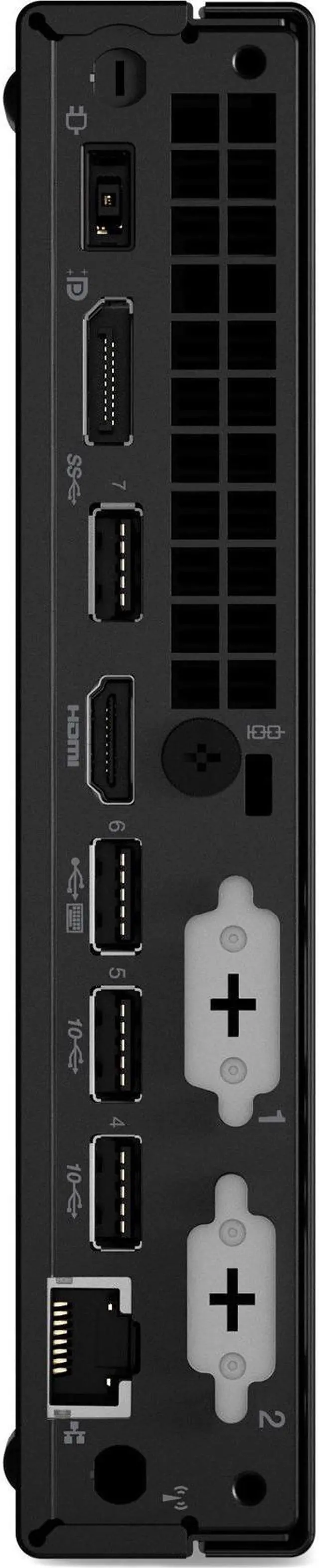 Alt view image 11 of 20 - Lenovo ThinkCentre M70q Gen 3 - tiny Core i5 12400T 1.8 GHz - 8 GB  (11T3000VUS)