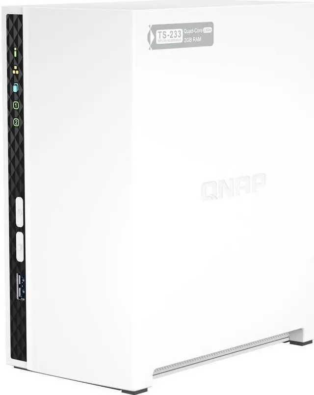 Alt view image 4 of 17 - QNAP TS-233-US Diskless System Network Storage
