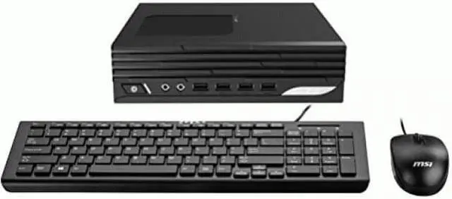 Alt view image 5 of 11 - MSI PRO DP21 12M-407US Mini PC Business Desktop, Intel Core i3-12100, Intel UHD 730 Graphics, 8GB Memory, 250GB M.2 SSD, WiFi 6, Windows 11 Home, 4K Dual Display Support, HTPC