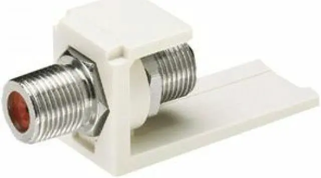 Alt view image 5 of 5 - PANDUIT CMFWH Mini-Com F-Type Coupler,White