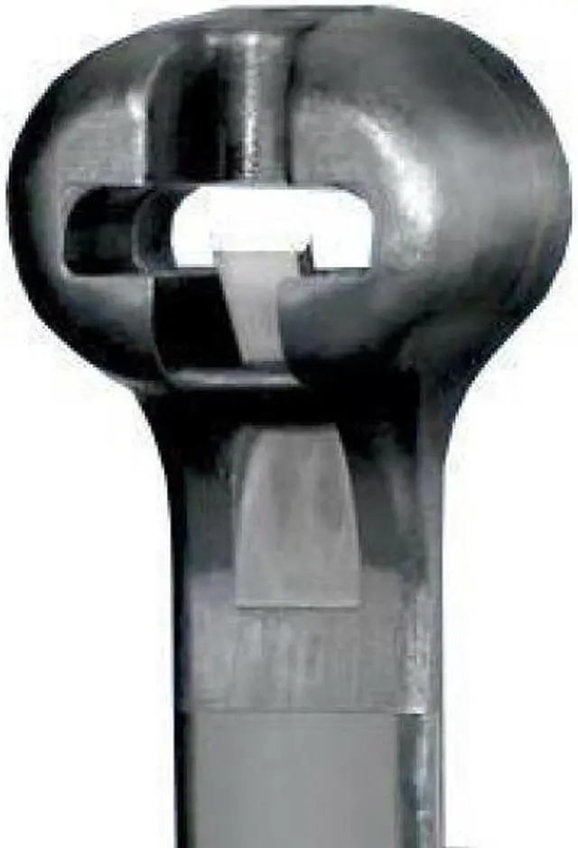 Alt view image 13 of 13 - PANDUIT BT3I-C0 Cable Tie, 11-1/2 in L, 3 in Max Bundle Dia., Black, Nylon 6/6,