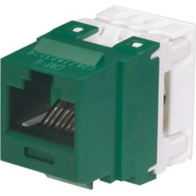 Alt view image 5 of 5 - Panduit NK688MGR NetKey NK688MBU Cat.6 Connector Adapter