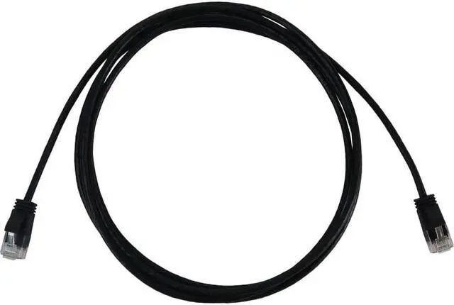 Alt view image 4 of 6 - Tripp Lite Cat6a 10G Snagless Molded Slim UTP Ethernet Cable (RJ45 M/M), PoE, Black, 6 in. (15 cm) - 6" Category 6a Network Cable for Network Device, Server, Switch, Router, Hub, Printer, Compute