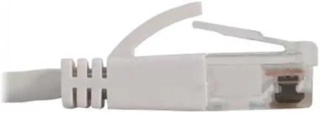Alt view image 3 of 9 - Tripp Lite Cat6a 10G Snagless Molded Slim UTP Ethernet Cable (RJ45 M/M), PoE, White, 3 ft. (0.9 m) - 3 ft Category 6a Network Cable for Network Device, Server, Switch, Router, Hub, Printer, Computer,