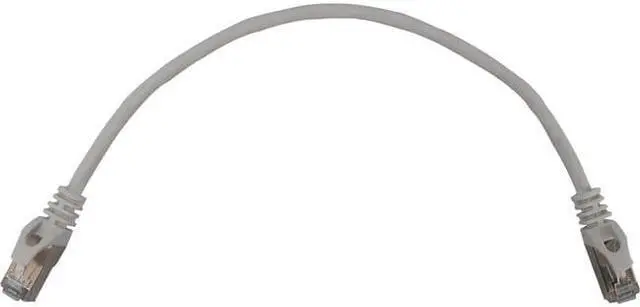 Main image of Tripp Lite Cat6a 10G Snagless Shielded Slim STP Ethernet Cable (RJ45 M/M), PoE, White, 1 ft. (0.3 m) - 1 ft Category 6a Network Cable for Network Device, Server, Switch, Router, Hub, Printer, Computer