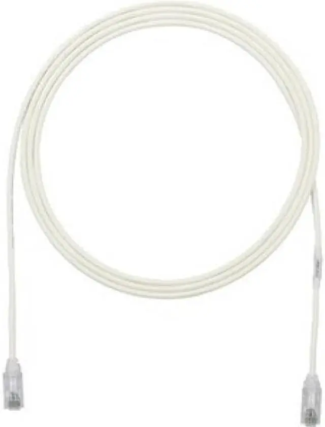 Alt view image 4 of 4 - Panduit 30ft Cat.6 UTP Patch Network Cable Off White UTP28SP30