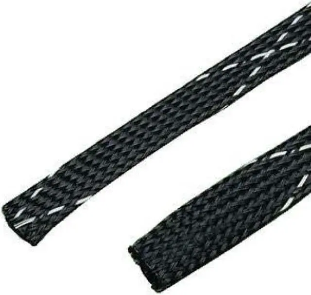 Alt view image 6 of 6 - PANDUIT SE50P-CR0 Braided Sleeving,0.500 In.,100 ft.,Black