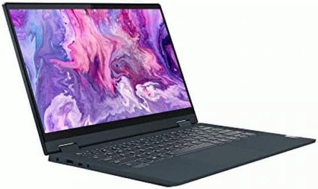 Alt view image 2 of 3 - Lenovo IdeaPad Flex 5-2023 - Touchscreen 2-in-1 Laptop - Windows 11 Home - 14" FHD Display - 16GB Memory - 512GB Storage - AMD Ryzen 5 5500U - Abyss Blue