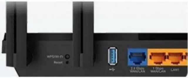 Alt view image 9 of 14 - TP-Link AX3000 WiFi 6 Router (Archer AX55 Pro) - Multi Gigabit Wireless Internet Router, 1 x 2.5 Gbps Port, Dual Band, VPN Router, OFDMA, MU-MIMO, USB Port, WPA3, Compatible with Alexa