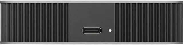 Alt view image 3 of 8 - LaCie Mobile Drive Secure STLR4000400 4TB USB-C External Hard Drive Space Gray