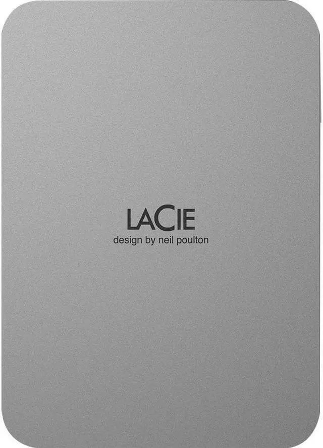 Alt view image 5 of 8 - LaCie Mobile Drive Secure STLR4000400 4TB USB-C External Hard Drive Space Gray