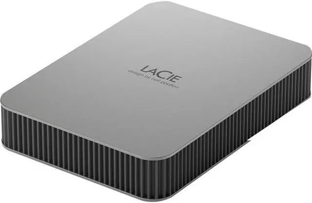 Alt view image 6 of 8 - LaCie Mobile Drive Secure STLR4000400 4TB USB-C External Hard Drive Space Gray