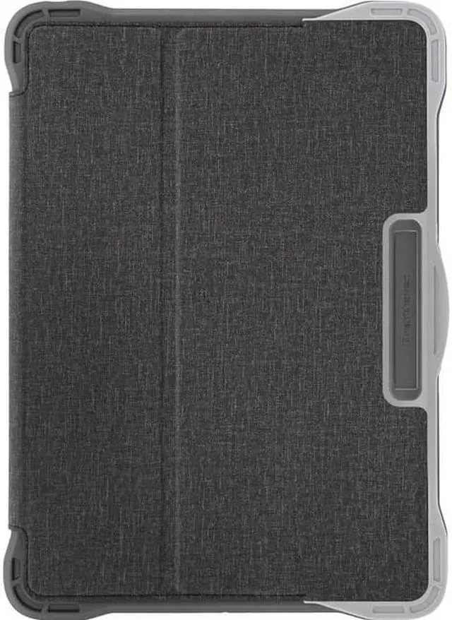 Alt view image 2 of 8 - Brenthaven Edge Folio Rugged Carrying Case (Folio) for 10.2" Apple iPad (9th Generation), iPad (7th Generation), iPad (8th Generation) Tablet - Gray - Drop Resistant, Impact Resistant - Polycarbo
