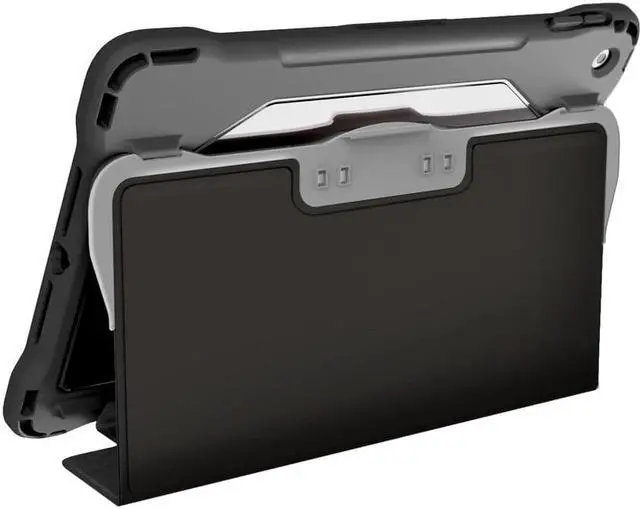 Alt view image 7 of 8 - Brenthaven Edge Folio Rugged Carrying Case (Folio) for 10.2" Apple iPad (9th Generation), iPad (7th Generation), iPad (8th Generation) Tablet - Gray - Drop Resistant, Impact Resistant - Polycarbo